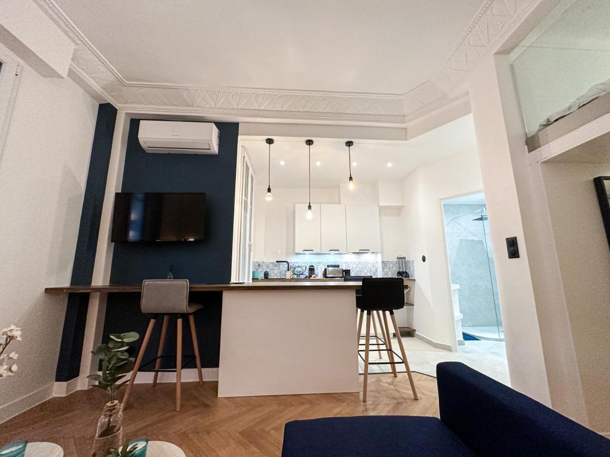 Clemenceau - Appartement Central, Calme, Cosy, Moderne Nice Eksteriør bilde