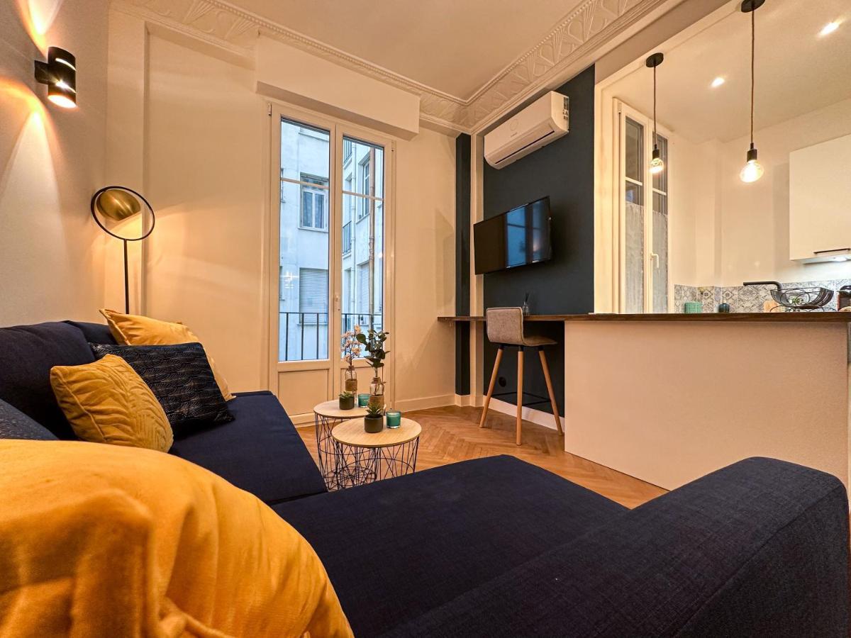 Clemenceau - Appartement Central, Calme, Cosy, Moderne Nice Eksteriør bilde